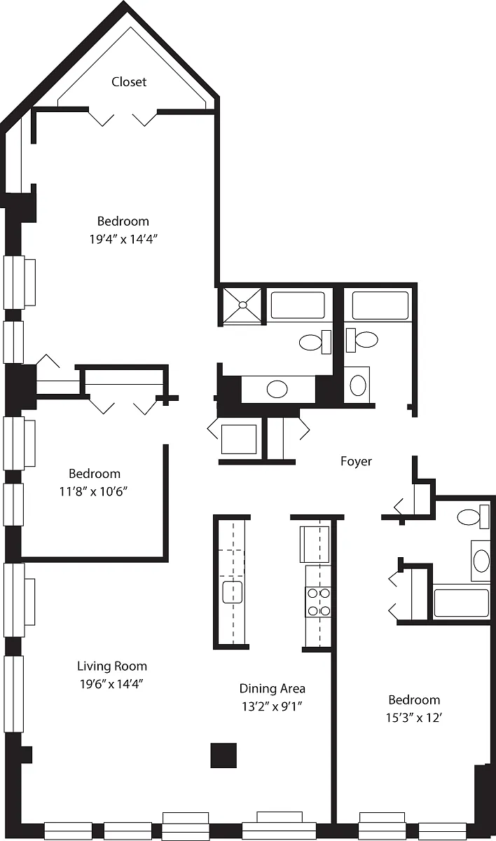 Floor plan T1