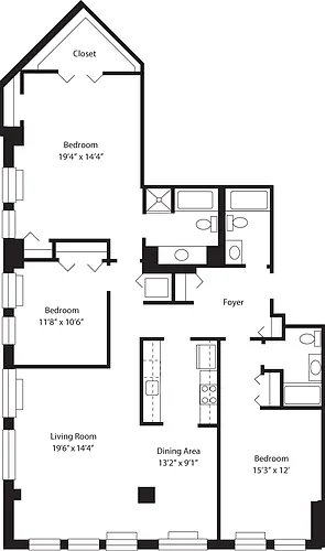 Floor plan NW & T1