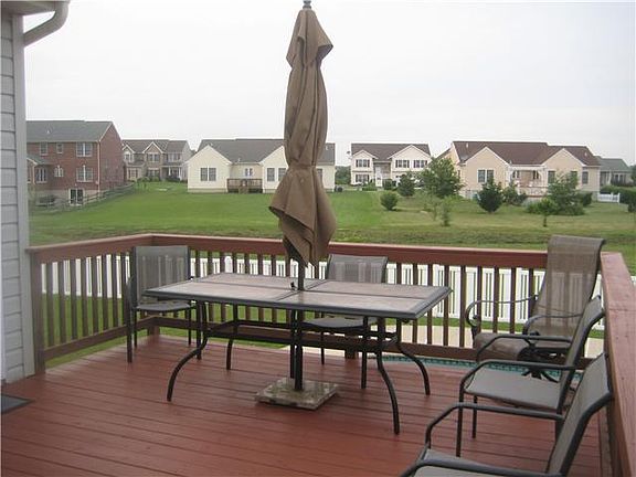 Common Space View from Deck Overlooking Pool