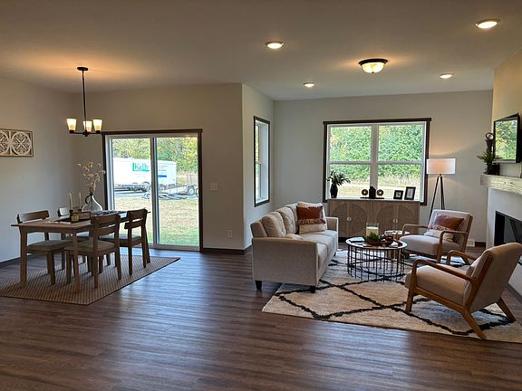 Open Concept Kitchen, Dining Living