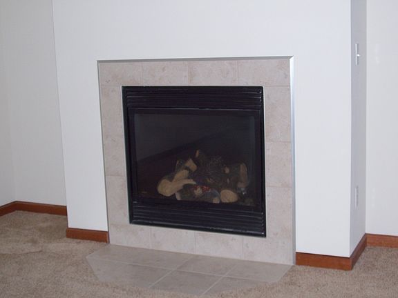 Fireplace in Living Room