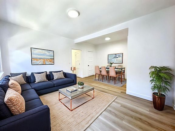 Living/Dining Room Virtually Staged