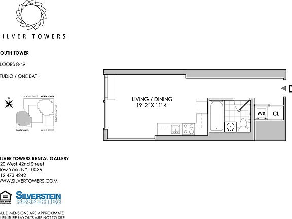 2nd image of 610 W 42nd St #S49d
