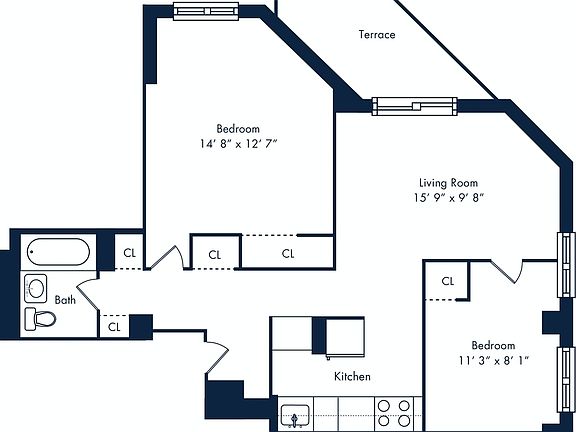 2nd image of 470 2nd Ave APT 18C