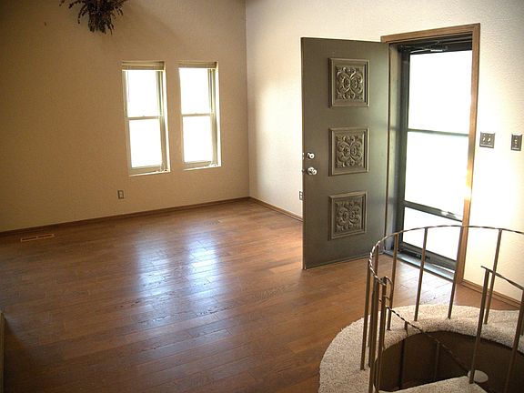 Living room and front door