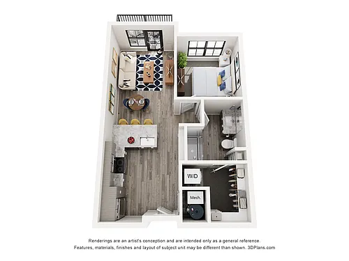 Floor plan Compass - A1.E