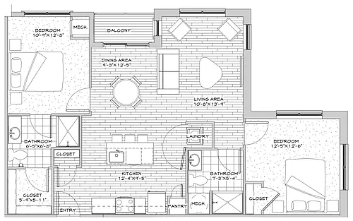 Floor plan C3