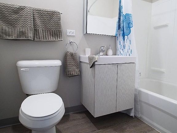spacious bathrooms