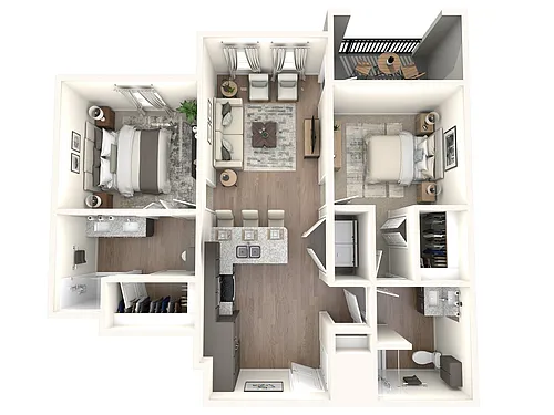 Floor plan B1