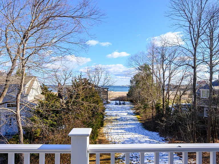 Second floor ocean-facing balcony.