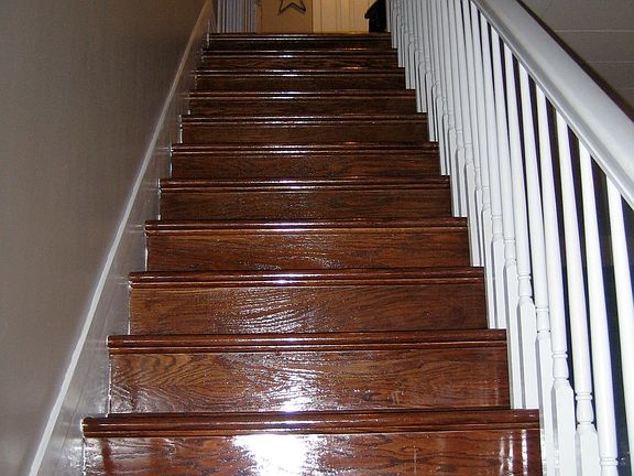 Oak Stairway