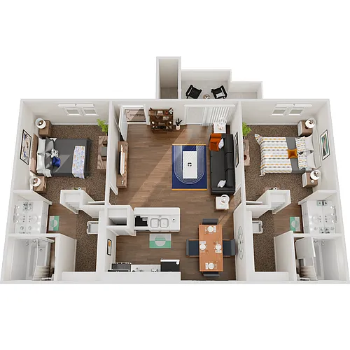 Floor plan The Julep-The Oak