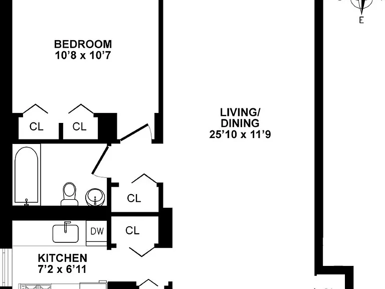 230 W 55th St #6G — Photo 2