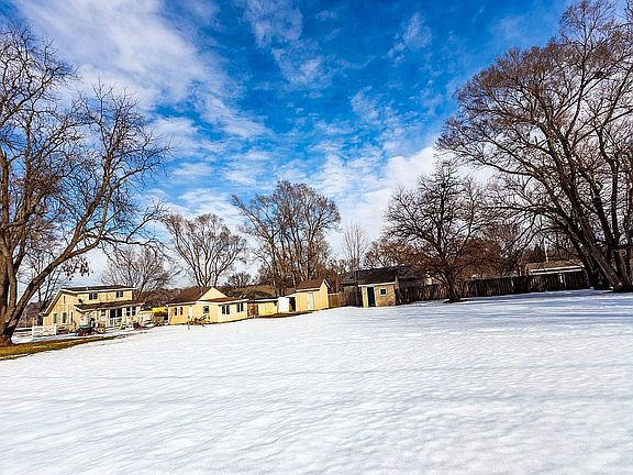 Far back of property