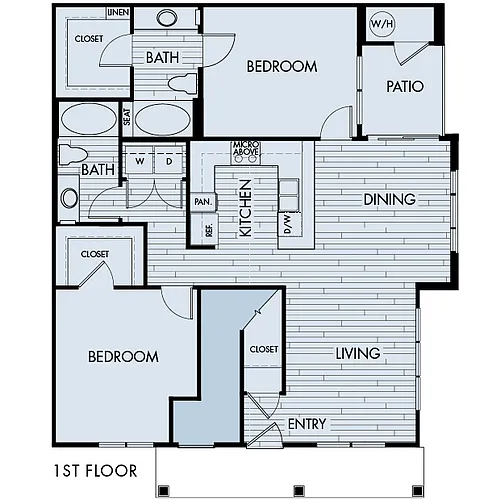 Floor plan Lucent Plan 2C