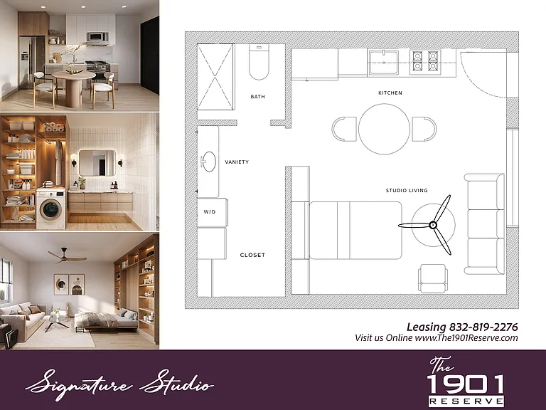 Signature Studio Foorplan