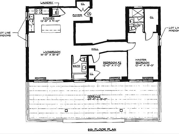 2nd image of 416 E 117th St #Penthouse 6a