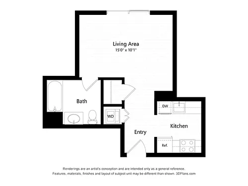 Floor plan Continuum 57_S2