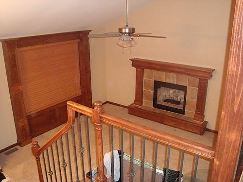 Loft view of livingroom