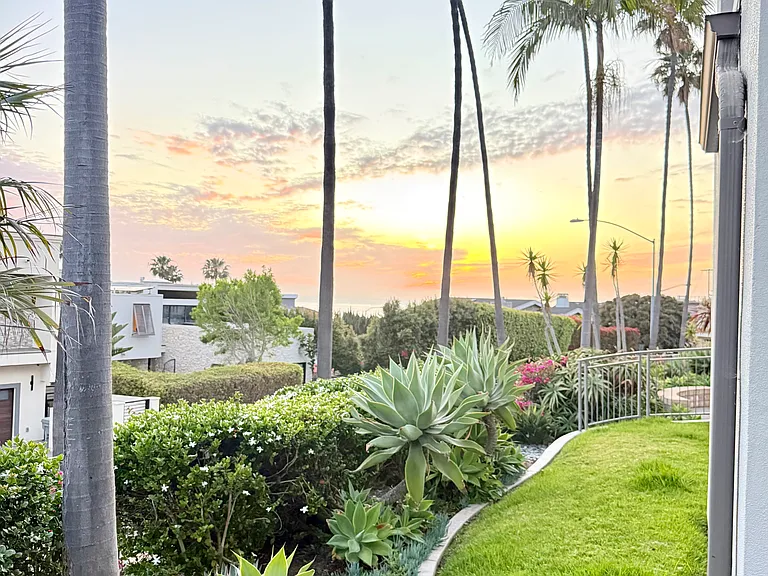 Sunset View from Back of Condo