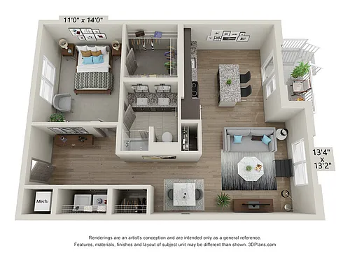 Floor plan A2 - Laurel