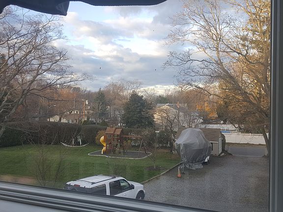 Living room window view