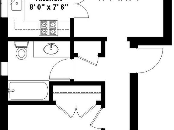 2nd image of 522 Greenwood St APT 2W