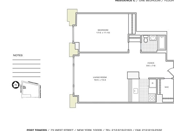 2nd image of 75 West St APT 2C