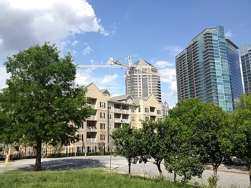 Picture of the 5 story condo building