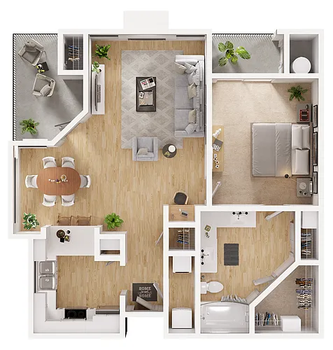 Floor plan Sage