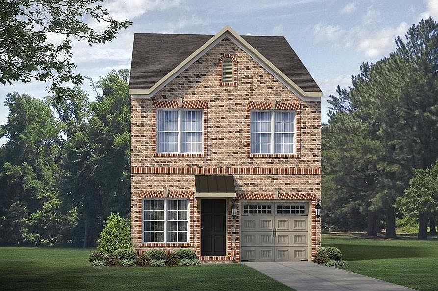 The Cayman is a two story two bedroom town home built by Keystone Homes