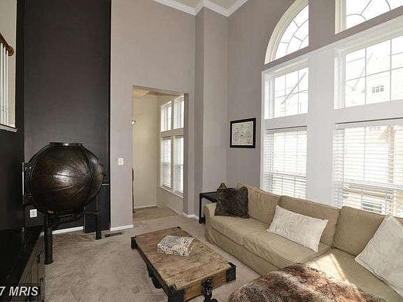 Family Room with High Ceilings