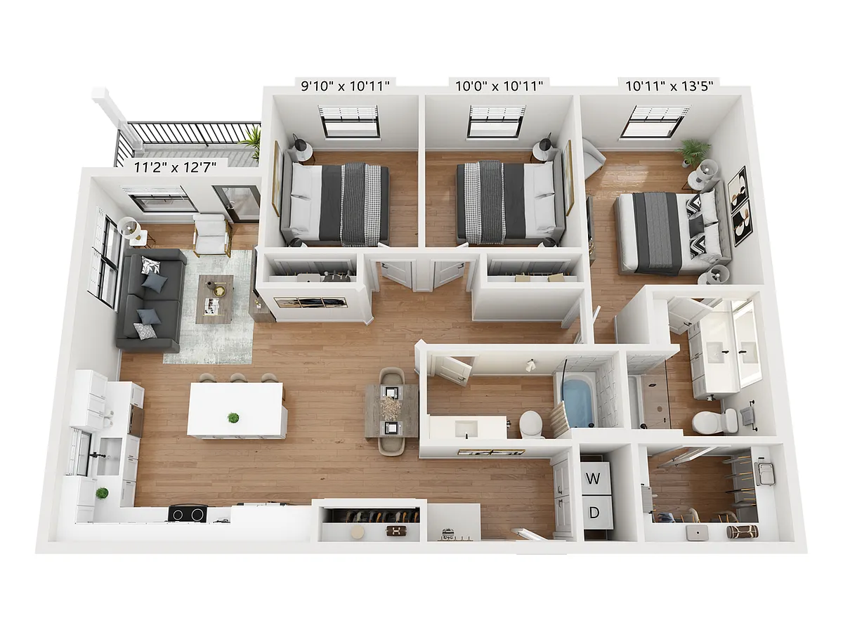 Floor plan Amber