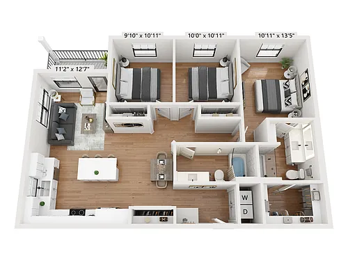 Floor plan Amber