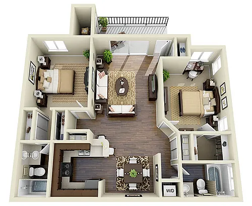 Floor plan B1