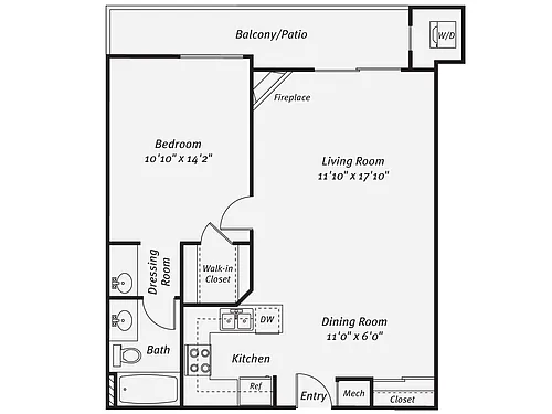 Floor plan A2R