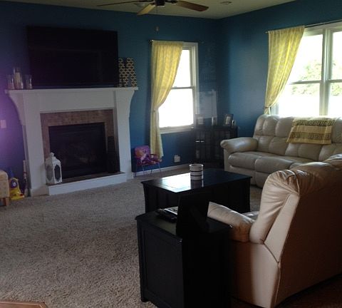 Upstairs living room