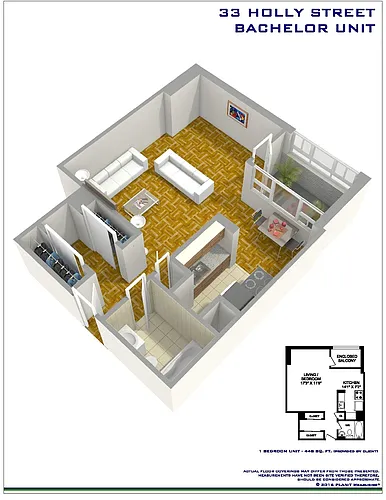 Floor plan Bachelor