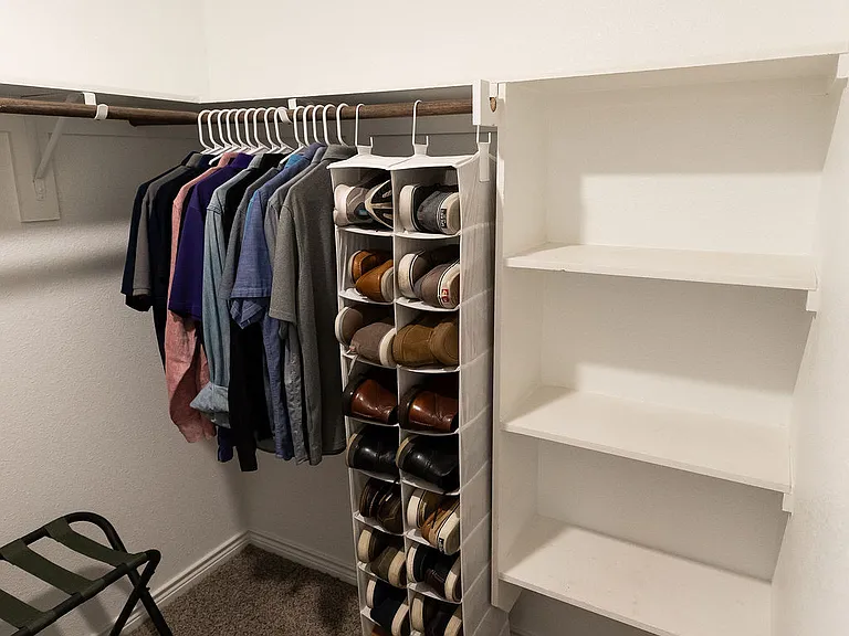 Master closet