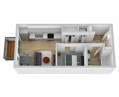 Floor plan The Marshall