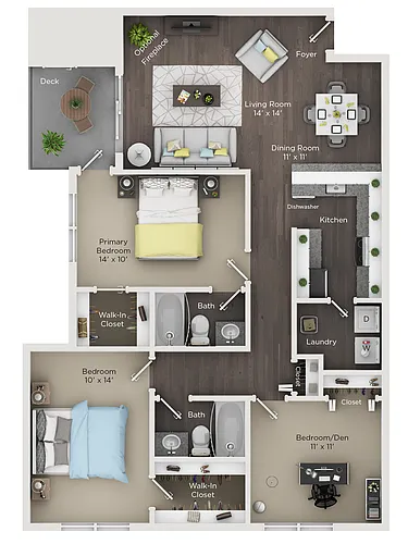 Floor plan DR