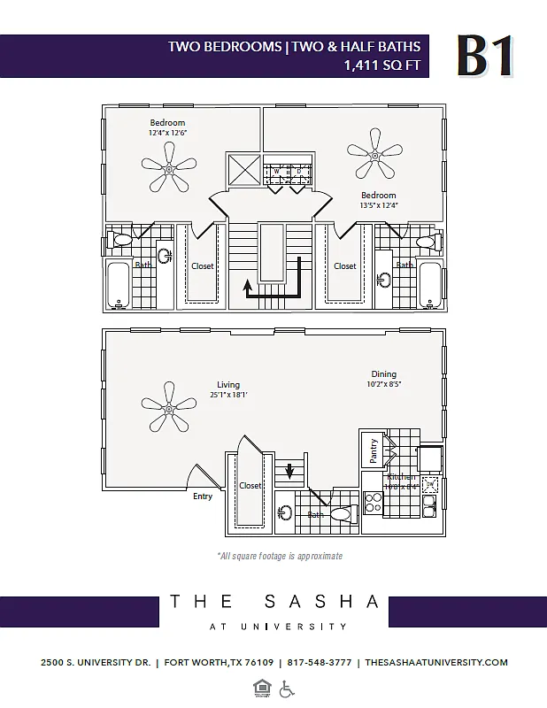 Floor plan 2X25