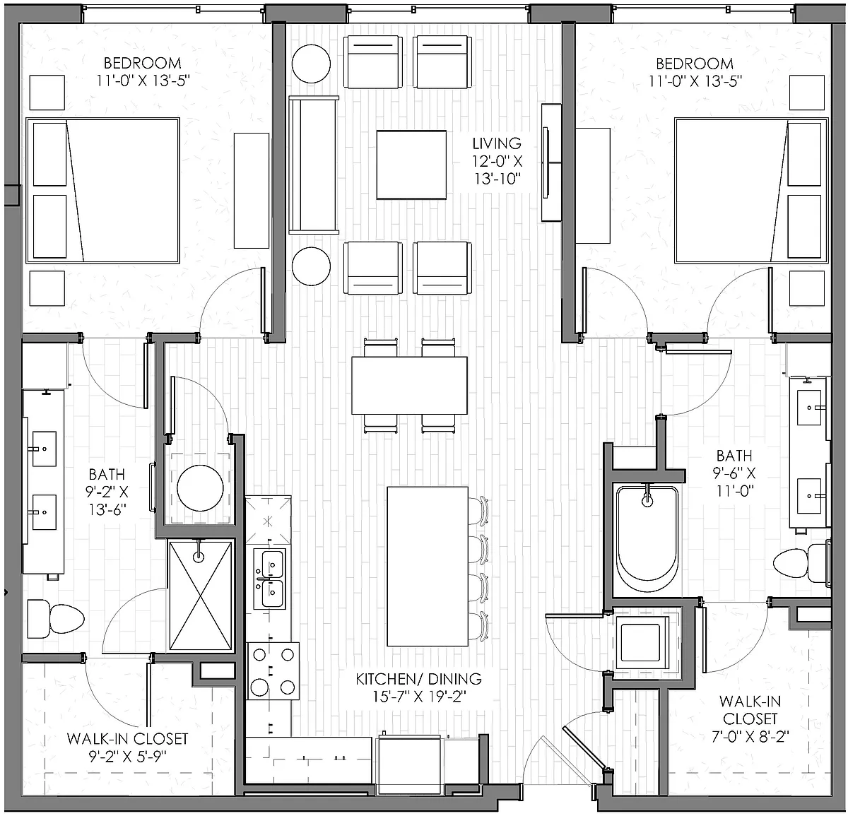 Floor plan Manitou Falls