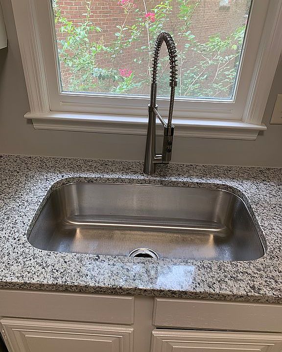New sink and fixture