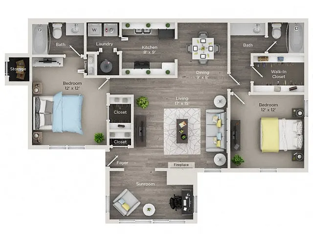 Floor plan Dogwood