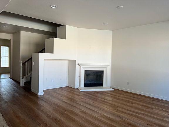 Living room next to the kitchen