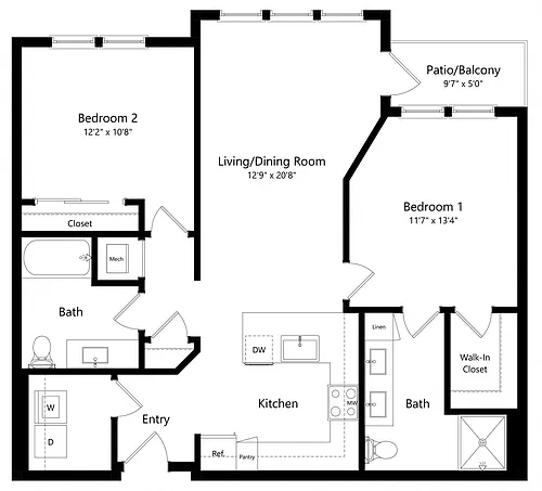 Floor plan DORADO