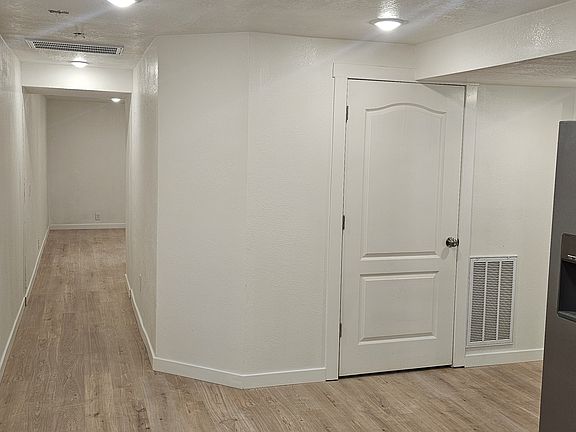 Looking down hallway towards living room
