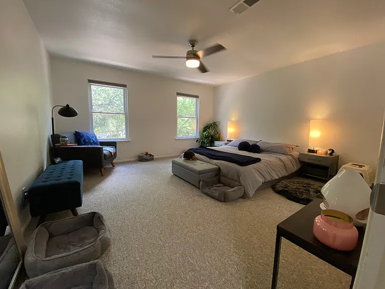 HUGE Master Bedroom - King Bed shown here