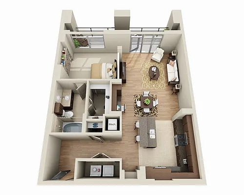 Floor plan A3A